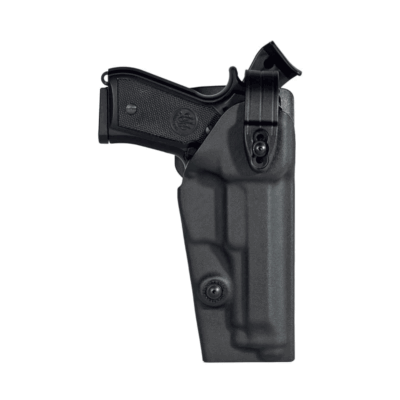 VEGA HOLSTER - FONDINA IN POLIMERO CON SISTEMA DI SICUREZZA SUPERIORE CON LACCIO ROTATIVO REGOLABILE PER TAURUS G3