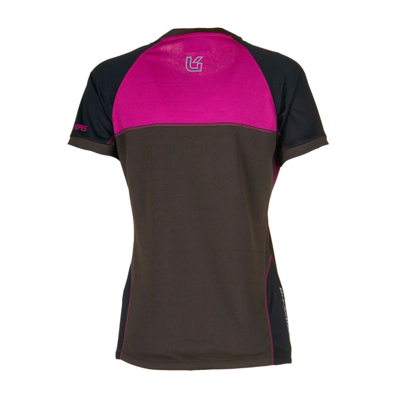 T-SHIRT - DONNA - UNIVERS - DRY-ACTIVE Verde/Fucsia - immagine 2