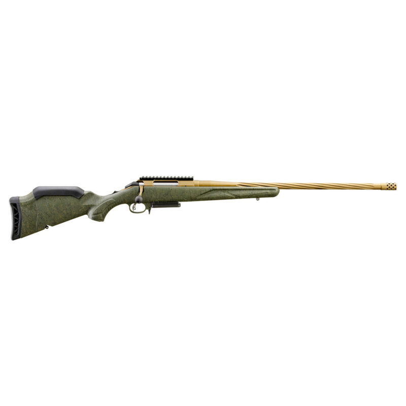 CARABINA - RUGER - AMERICAN® RIFLE GENERATION II CAL. 308 Win 20" FB | Stock Green Splatter Gen II American
