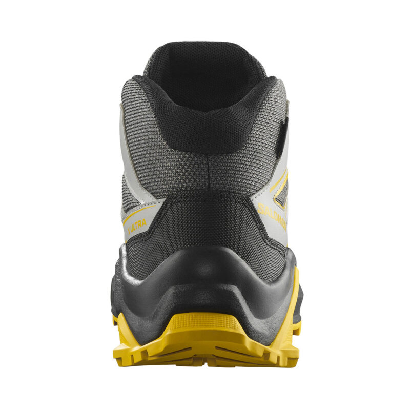 SALOMON - BIMBO/A - X ULTRA MID GTX J Castlerock / Black / Spicy Mustard - immagine 5