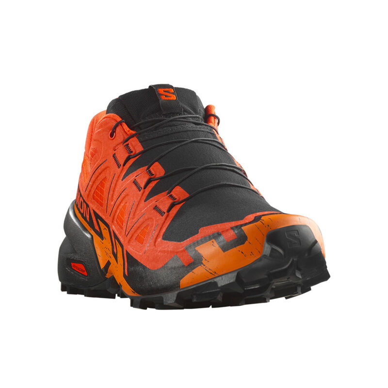 SALOMON - UOMO - SPEEDCROSS 6 Red Orange / Black / Turmeric - immagine 3