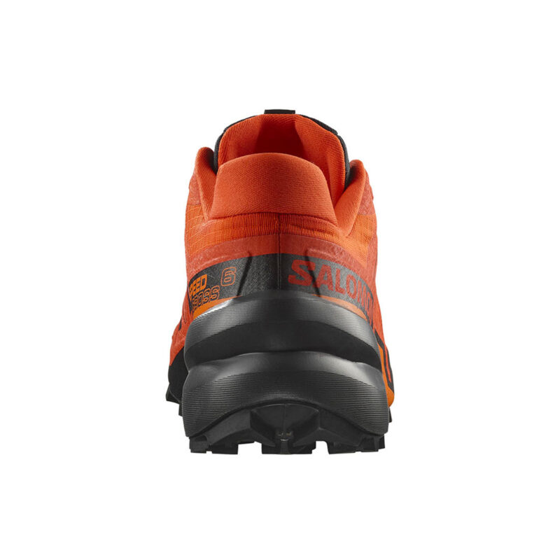 SALOMON - UOMO - SPEEDCROSS 6 Red Orange / Black / Turmeric - immagine 6