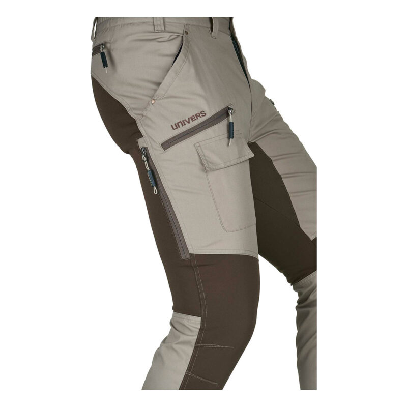 PANTALONE - UNIVERS - CACCIA DELTA Marrone Scuro - immagine 6