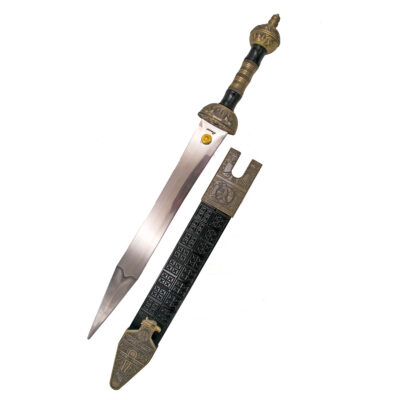 COLTELLO – AMONT - PUGNALE ROMANO BRONZO ANTICO