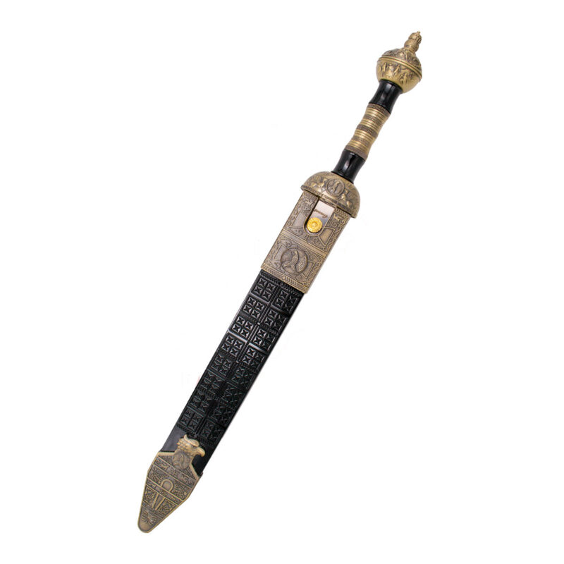 COLTELLO – AMONT - PUGNALE ROMANO BRONZO ANTICO - immagine 2