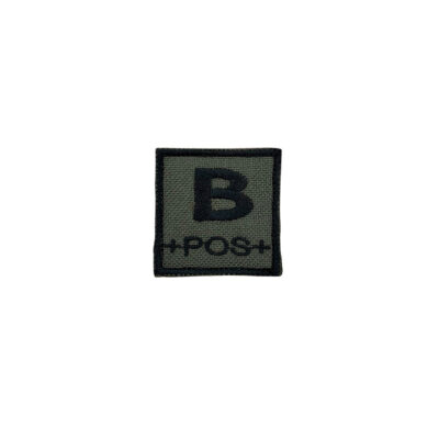 PATCH - B POSITIVO (B+) (VERDE)