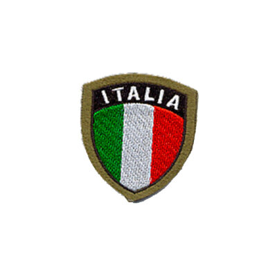 PATCH - ITALIA VERDE  (CON VELCRO)
