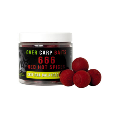 OVER CARP BAITS - CRITICAL BALANCED 666 Red Hot Spices