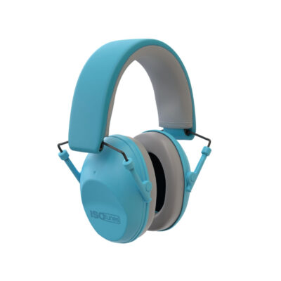 CUFFIE DA TIRO - ISOTUNES - JUNIOR DEFENDER CUFFIE PASSIVE PIEGHEVOLI PER BAMBINI COLORE AZZURRO
