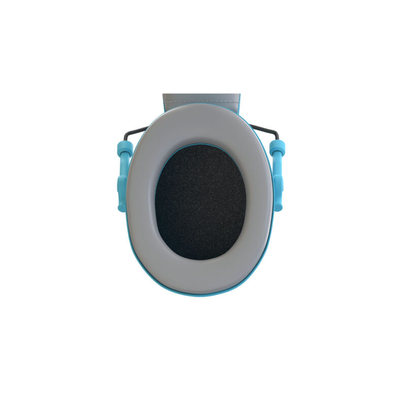 CUFFIE DA TIRO - ISOTUNES - JUNIOR DEFENDER CUFFIE PASSIVE PIEGHEVOLI PER BAMBINI COLORE AZZURRO - immagine 2