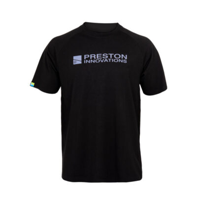 T-SHIRT - PRESTON - LIGHTWEIGHT BLACK RAGLAN