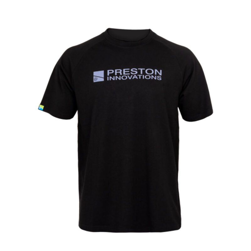 T-SHIRT - PRESTON - LIGHTWEIGHT BLACK RAGLAN