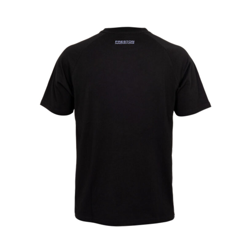 T-SHIRT - PRESTON - LIGHTWEIGHT BLACK RAGLAN - immagine 2