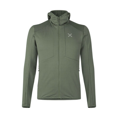 MAGLIA/PILE - MONTURA - KRISTALL ATHLETIC FIT Verde Salvia