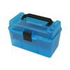 MTM CASE GUARD - DELUXE AMMO BOX 50 Round Handle 7mm Rem Mag 300 Win Mag