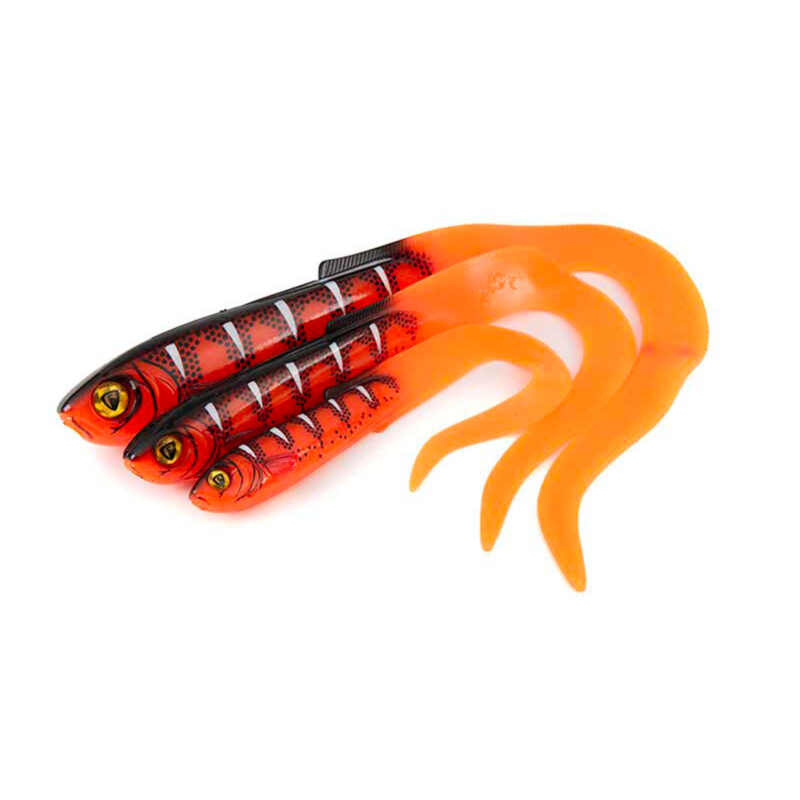 FOX RAGE - ULTRA UV SLICK EEL 21cm 8.2" | Red Wake - immagine 2