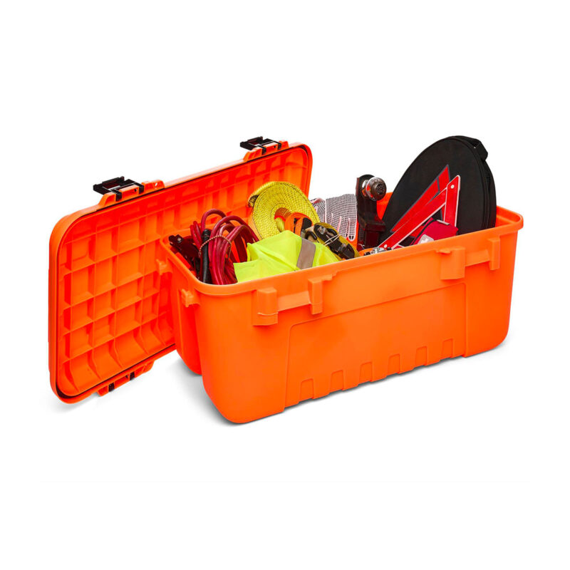 BAULE - PLANO - SPORTSMAN'S TRUNK | LARGE | 27 GAL | 102L | ORANGE FLUO - immagine 4