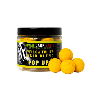 OVER CARP BAITS - POP UP Yellow Fruits Acid Blend