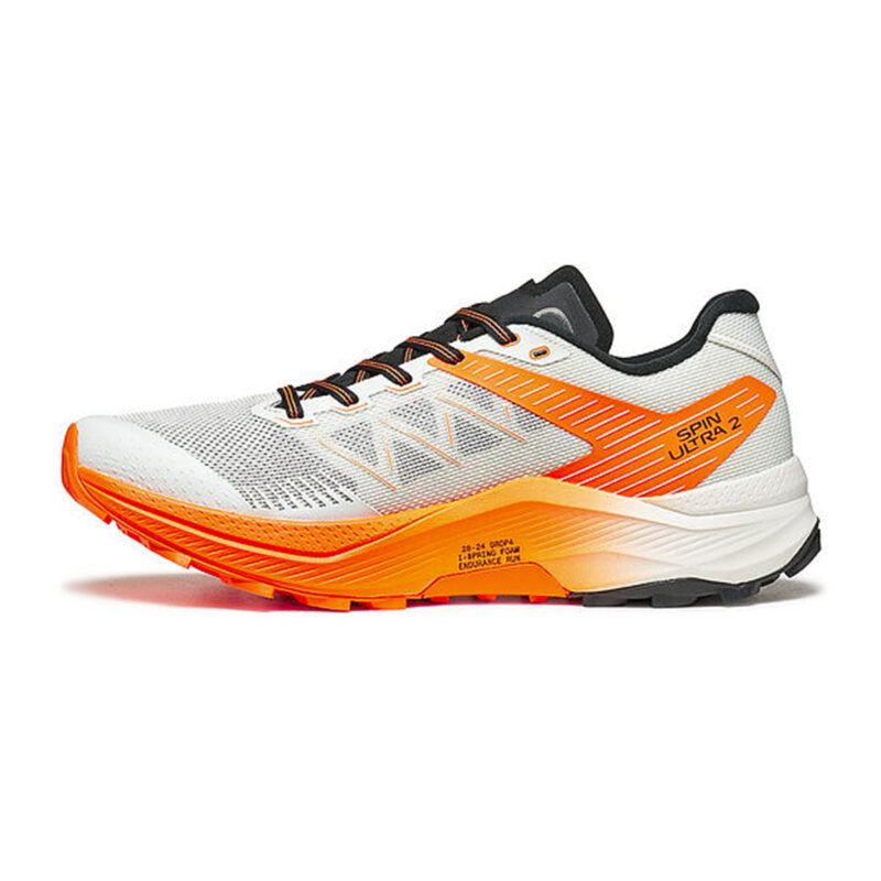 SCARPA - UOMO - SPIN ULTRA 2 Ice Orange Fluo - immagine 2