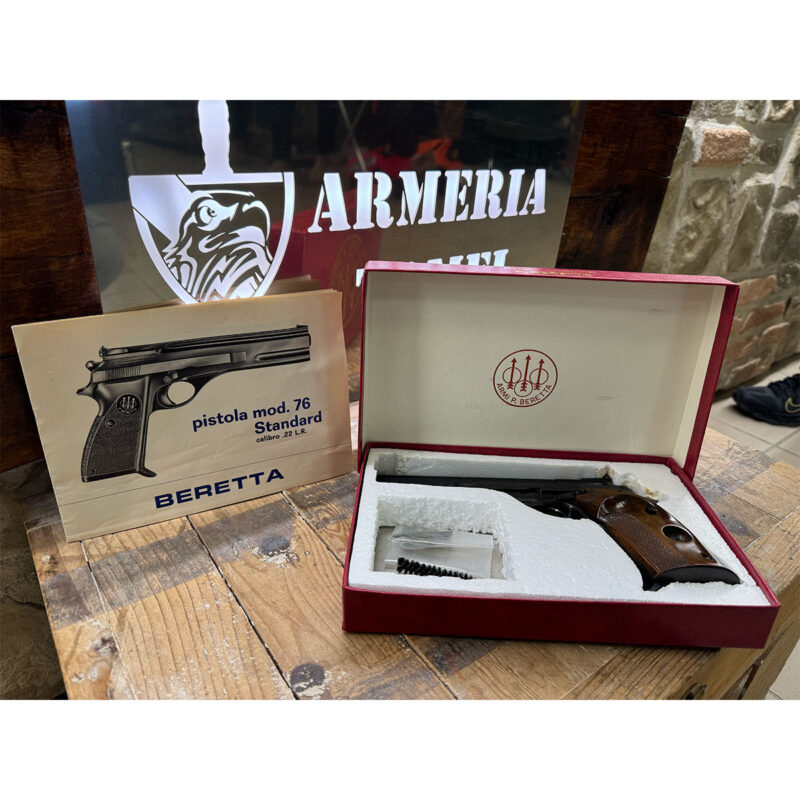 USATO - PISTOLA - BERETTA MOD. 76 cal. 22LR - immagine 5