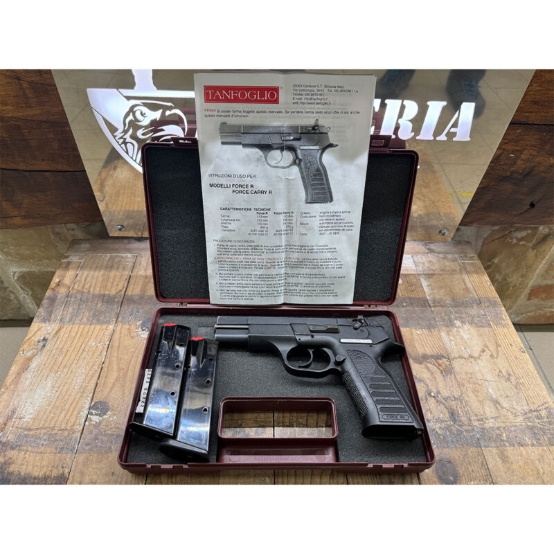USATO - PISTOLA - TANFOGLIO MOD. FORCE 921 R cal. 9x21 - immagine 4