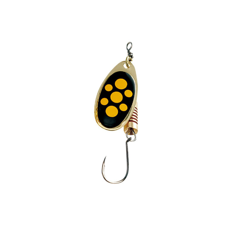 DAM EFFZETT - Das Original EINFACHH SPINNER SIZE 1 | 3G | S | Blacky