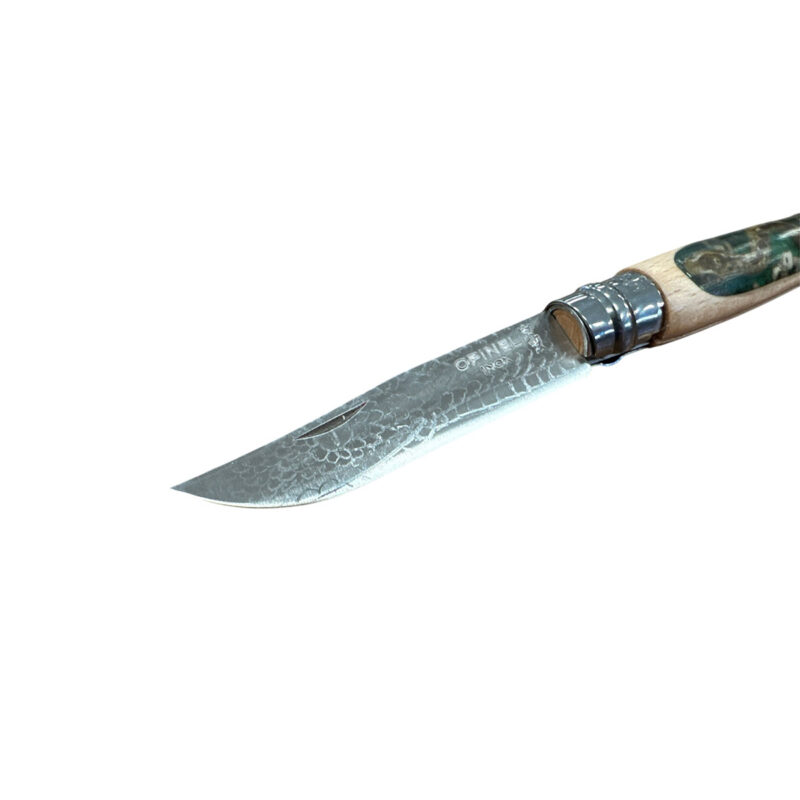 COLTELLO - OPINEL -  N.6 INOX REALIZZATO A MANO CON VIPERA - immagine 2