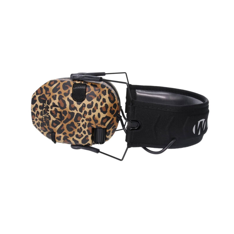 CUFFIE DA TIRO - WALKER'S - RAZOR SLIM ELECTRONIC MUFFS | LEOPARD PRINT - immagine 4