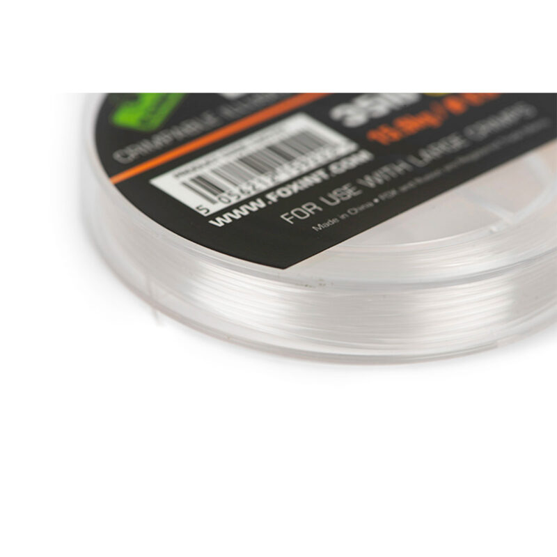 FOX - EDGES™ LINK CRIMPABLE ILLUSION FLUOROCARBON 35lb | 20m | 15.9kg / ø0.64mm | FOR USE WITH LARGE CRIMPS - immagine 3