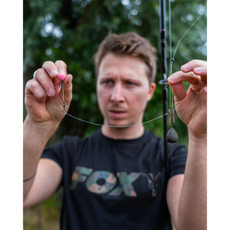 FOX - EDGES™ LINK CRIMPABLE ILLUSION FLUOROCARBON 35lb | 20m | 15.9kg / ø0.64mm | FOR USE WITH LARGE CRIMPS - immagine 4