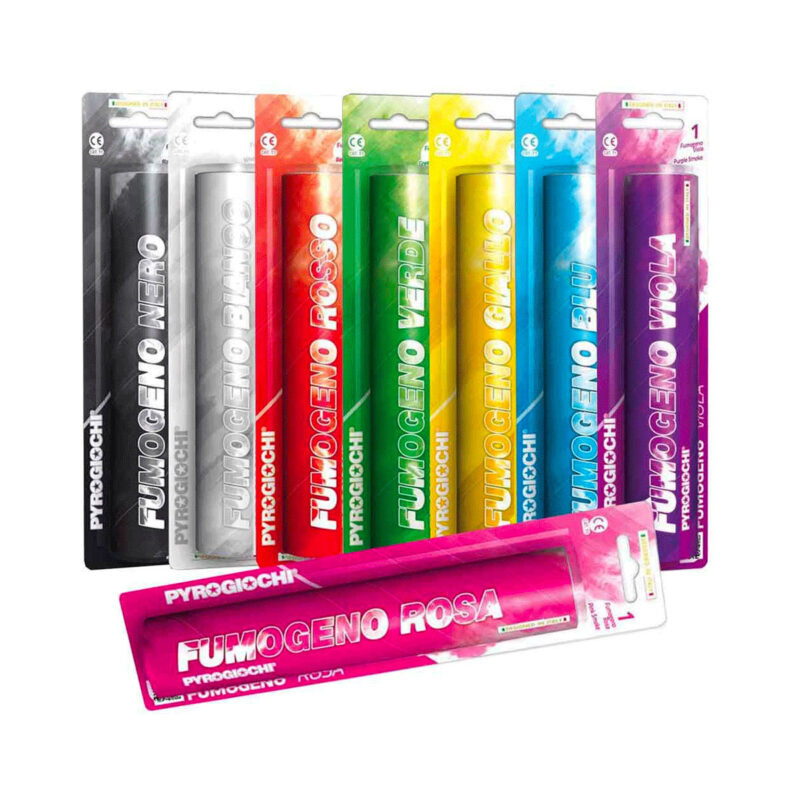 PYROGIOCHI - FUMOGENI VARIE COLORAZIONI