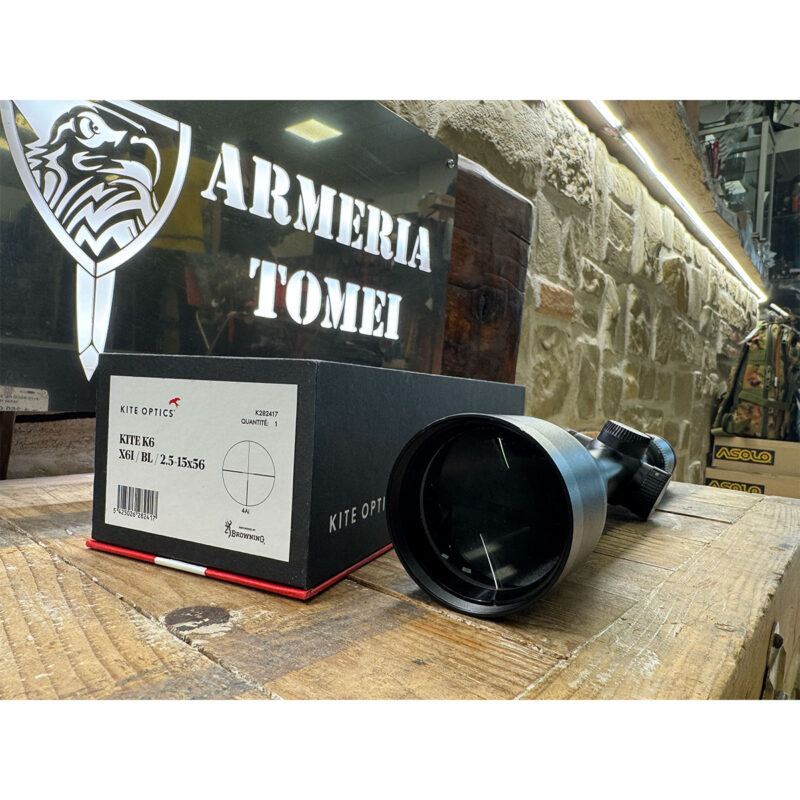 USATO - OTTICA - KITE OPTICS - KITE K6 X6I | BL | 2.5-15x56 | 4Ai - immagine 5