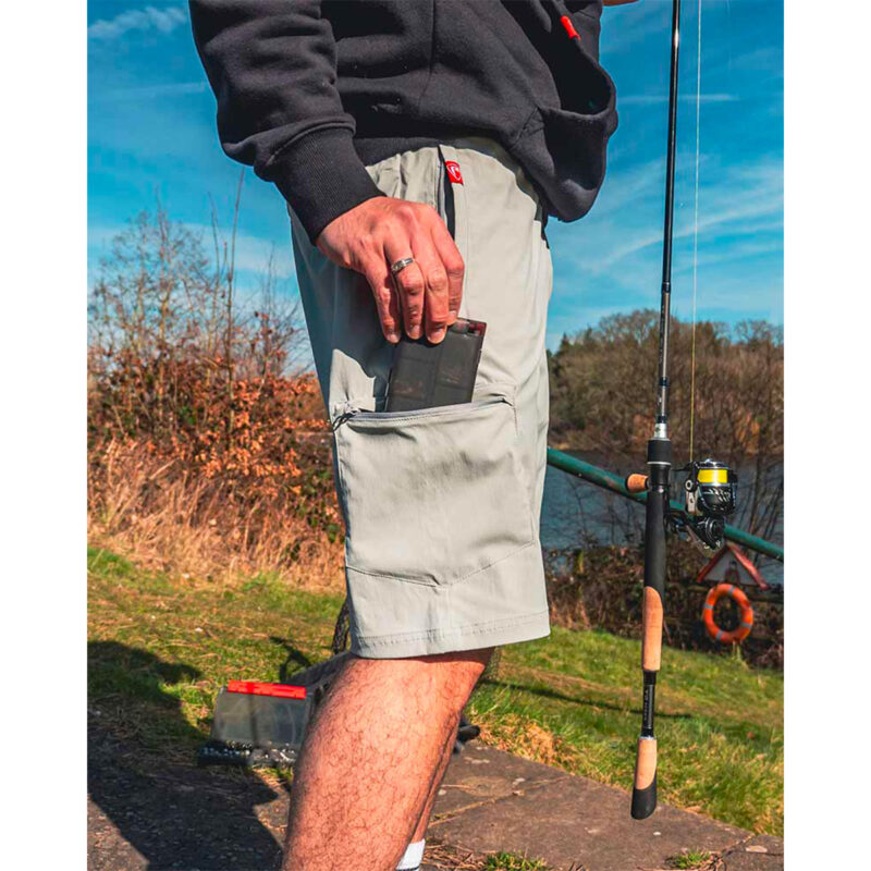 PANTALONCINO - FOX RAGE - RAGE LIGHT WEIGHT SHORTS Grey - immagine 10