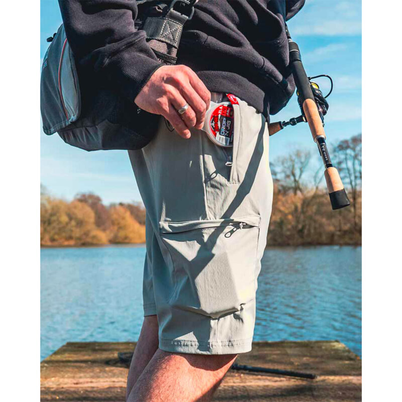 PANTALONCINO - FOX RAGE - RAGE LIGHT WEIGHT SHORTS Grey - immagine 8