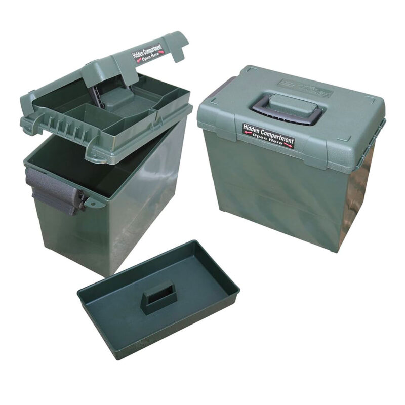 MTM CASE GUARD - SPORTSMEN'S PLUS UTILITY DRY BOX 15x8.8x13'' Green - immagine 2