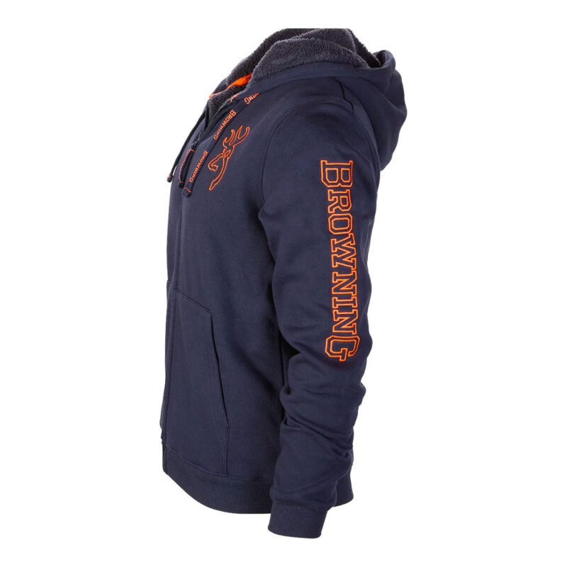 FELPA - BROWNING - SWEATSHIRT WARM SNAPSHOT BLUE - immagine 3
