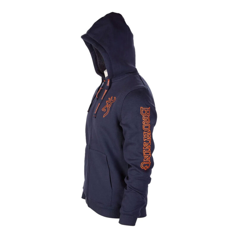 FELPA - BROWNING - SWEATSHIRT WARM SNAPSHOT BLUE - immagine 6