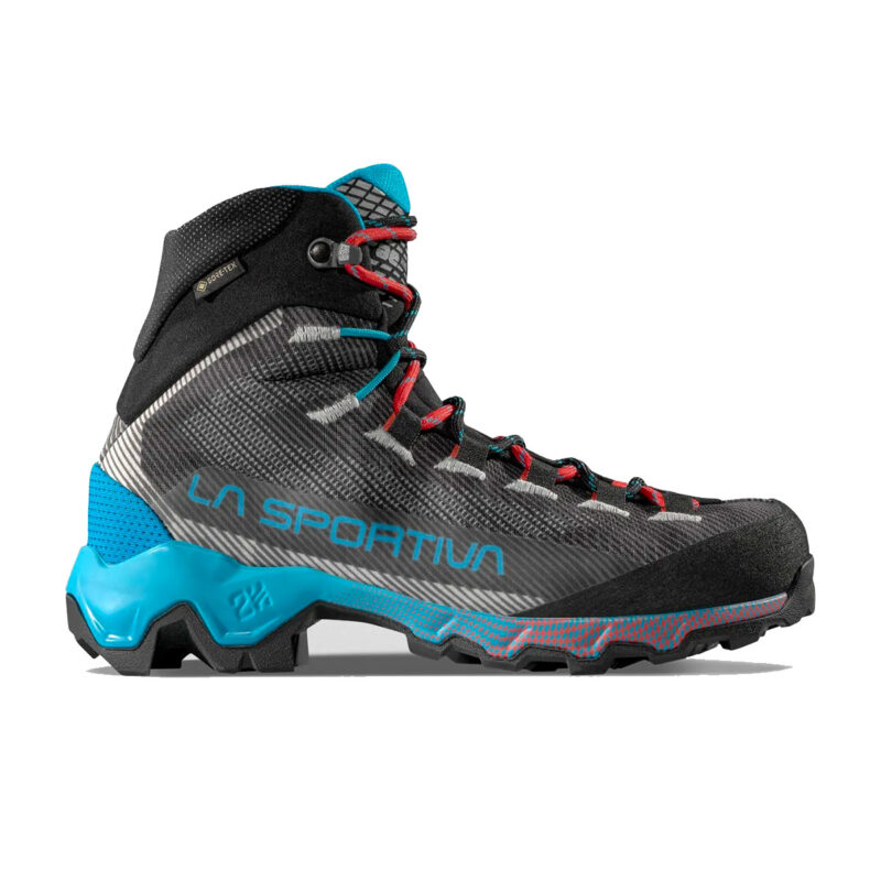 SCARPONI - DONNA - LA SPORTIVA - AEQUILIBRIUM HIKE GTX Carbon/Malibu Blue - immagine 2