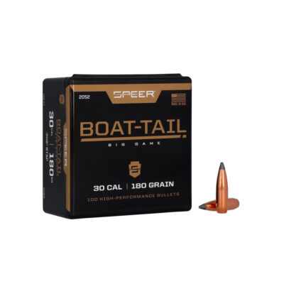 PALLE - SPEER - BOAT-TAIL | 30 CAL | 180GR | .308" BTSP | 100 PZ