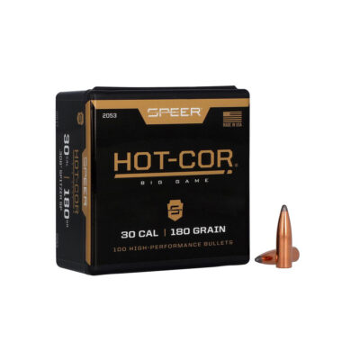 PALLE - SPEER - HOT-COR | 30 CAL | 180GR | .308" SPITZER SP | 100 PZ