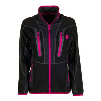 UNIVERS - DONNA - GIACCA OUTDOOR ADAMELLO U-TEX Grigio/Nero/Fucsia