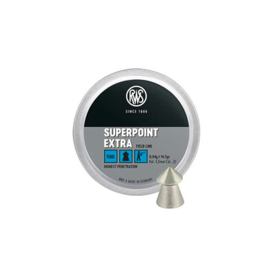 RWS - SUPERPOINT EXTRA Field Line | 0,94g | 14.5gr | cal 5,5mm (.22) (250PZ)