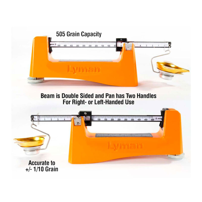 LYMAN - BRASS SMITH 500 RELOADING SCALE (Bilancia per ricarica in metallo) - immagine 4