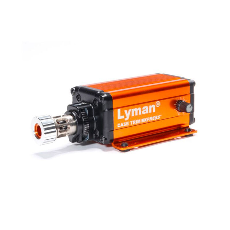 LYMAN - BRASS SMITH CASE TRIM EXPRESS Tornio per Bossoli con 10 Boccole