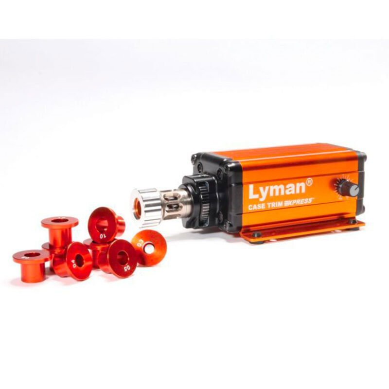 LYMAN - BRASS SMITH CASE TRIM EXPRESS Tornio per Bossoli con 10 Boccole - immagine 6