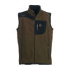 GILET - UNIVERS - GREENLAND PILE Verde/Nero