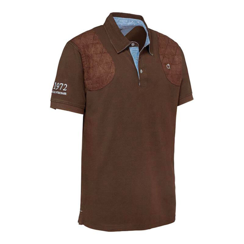CLUB INTERCHASSE - POLO HUBERT Marron