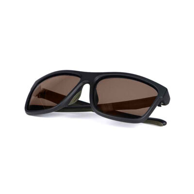 Alternative view of OCCHIALI - FOX - COLLECTION BLACK / GREEN Shades – Brown Lens