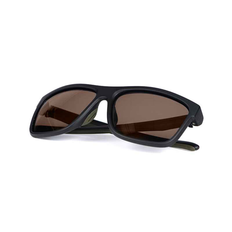 OCCHIALI - FOX - COLLECTION BLACK / GREEN Shades – Brown Lens - immagine 2