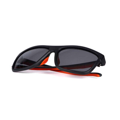 Alternative view of OCCHIALI - FOX - COLLECTION BLACK / ORANGE Shades – Grey Lens